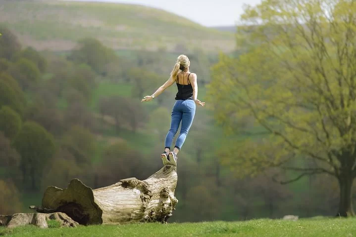 woman feeling nervous system functional freedom through a higher quality of life